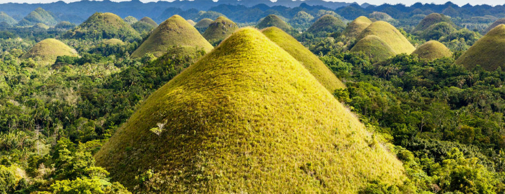 Cone Shaped Chocolate Hills